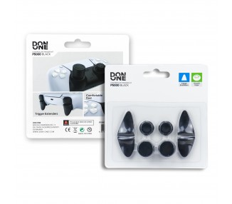 DON ONE - P5000 Negro - PS5 Mando Controller TRIGGER KIT THUMB GRIPS