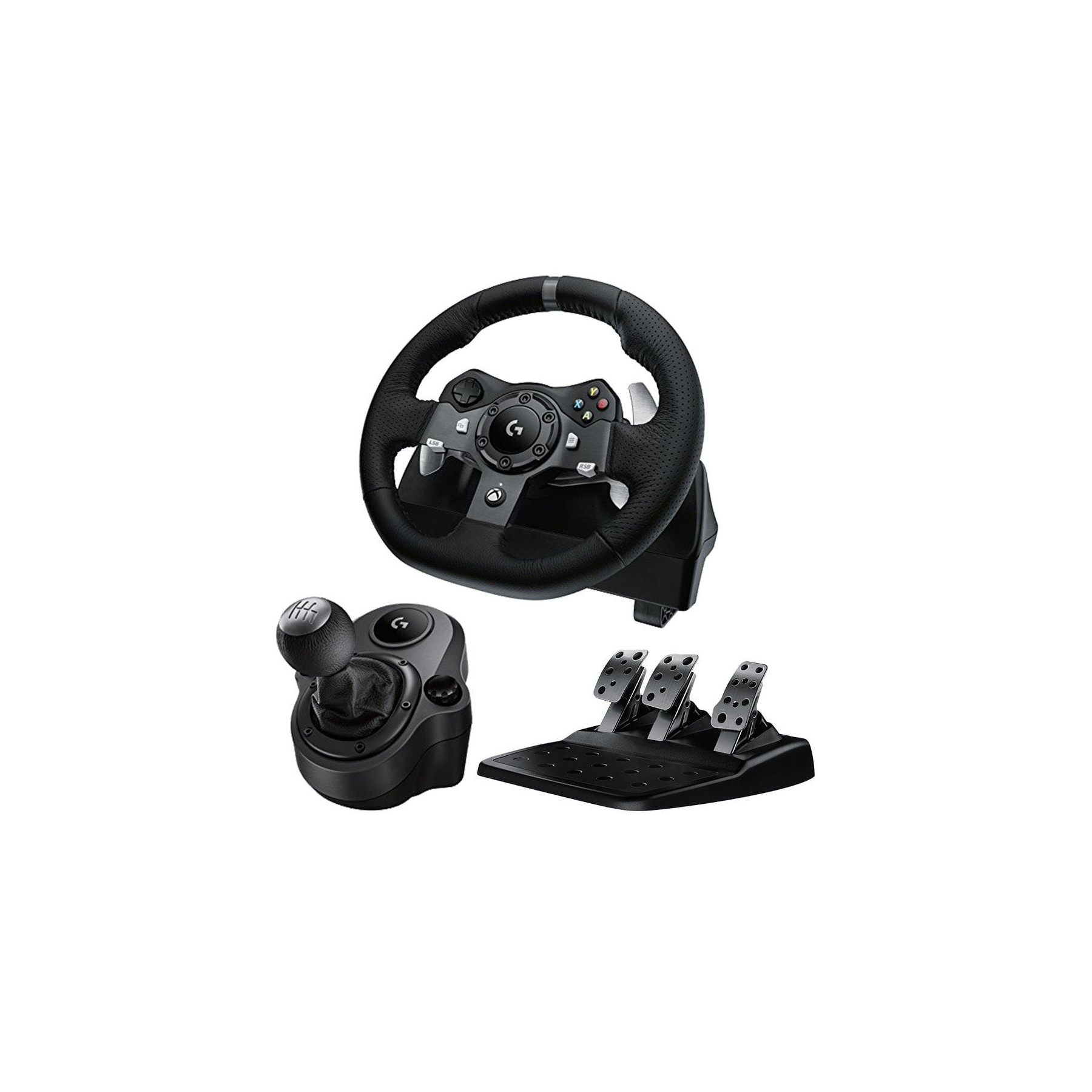 Logitech G920 Driving Force  + Driving Force Shifter Bundle For PC & XB1