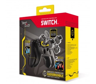 Steelplay Customizable and Modular Inalambrico Mando Controller para Nintendo Switch