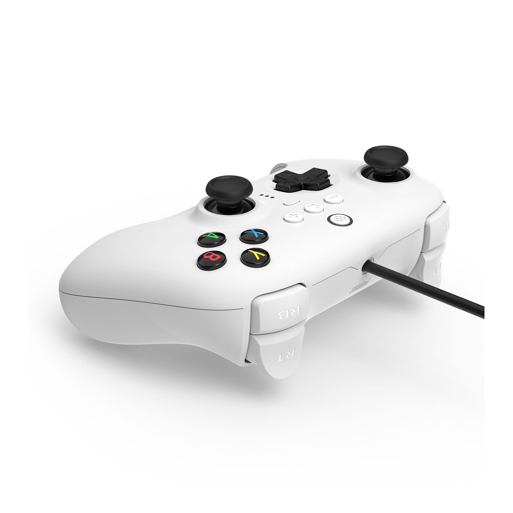 8BitDo Ultimate Mando Controller Con Cable - Blanco