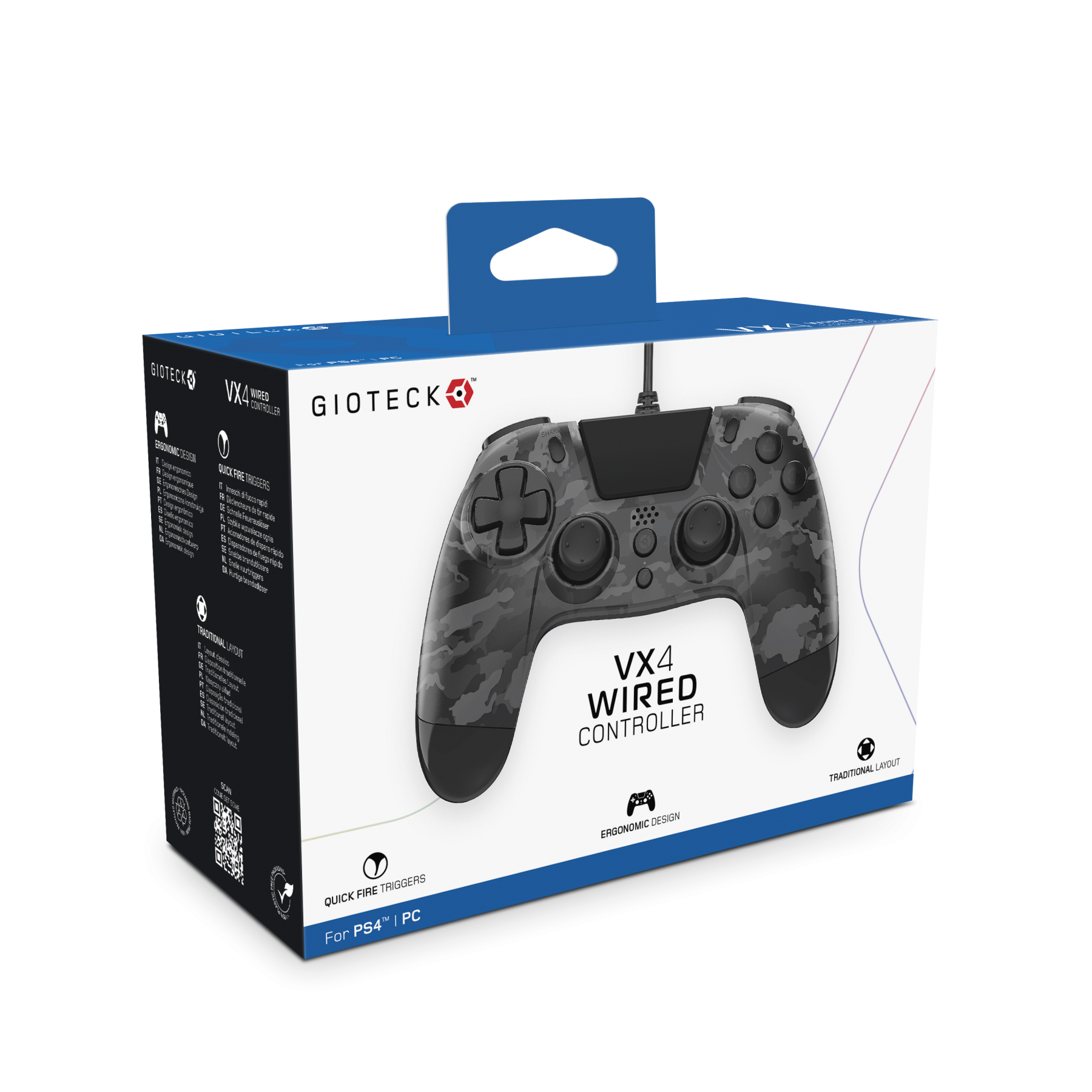 GIOTECK VX-4 Premium Wired Controller