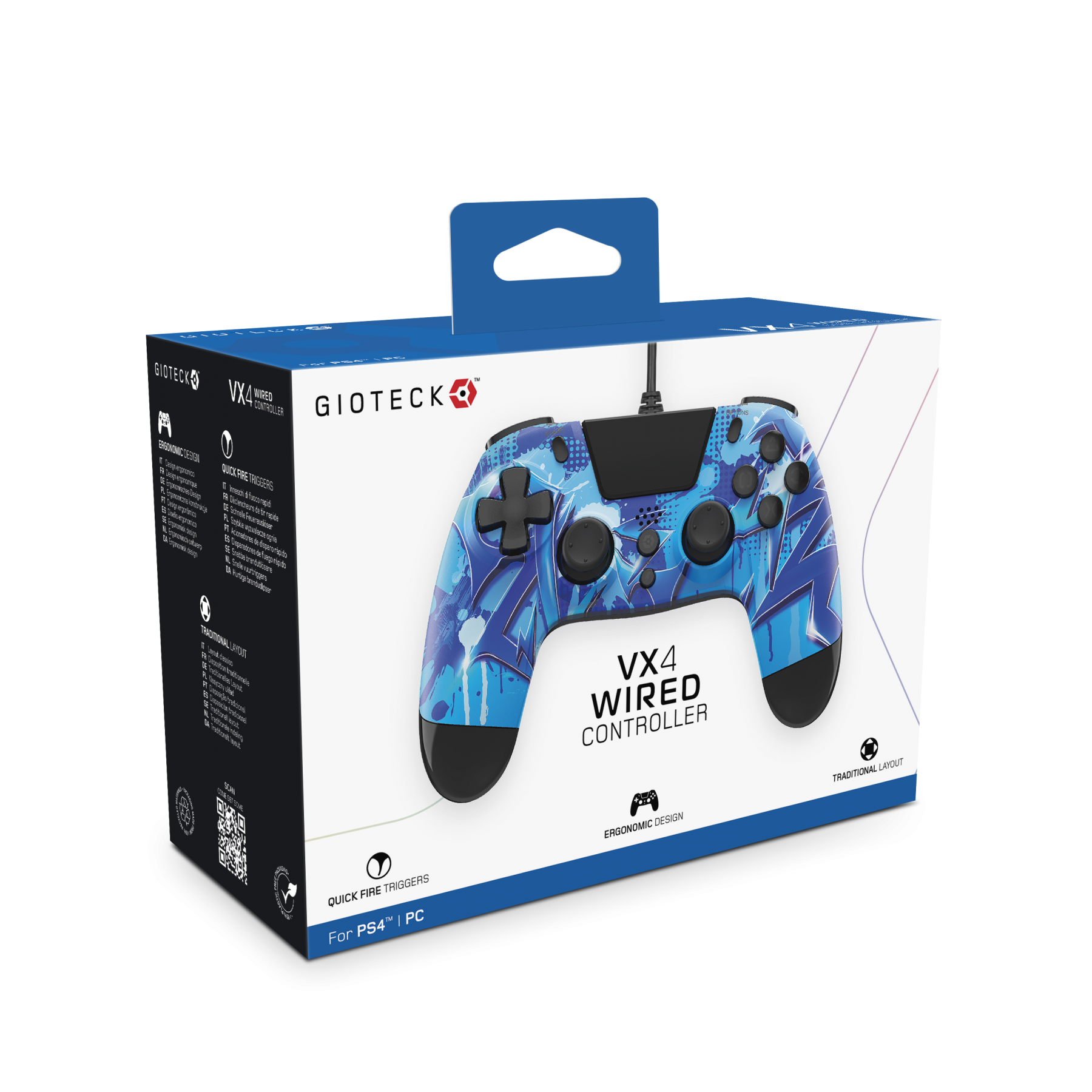 GIOTECK VX-4 Premium Wired Controller