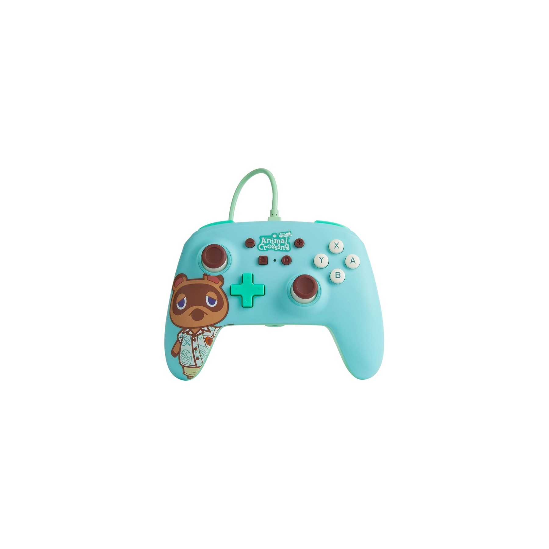PowerA Enhanced Wired Controller For Nintendo Switch – Animal Crossing: Tom Nook