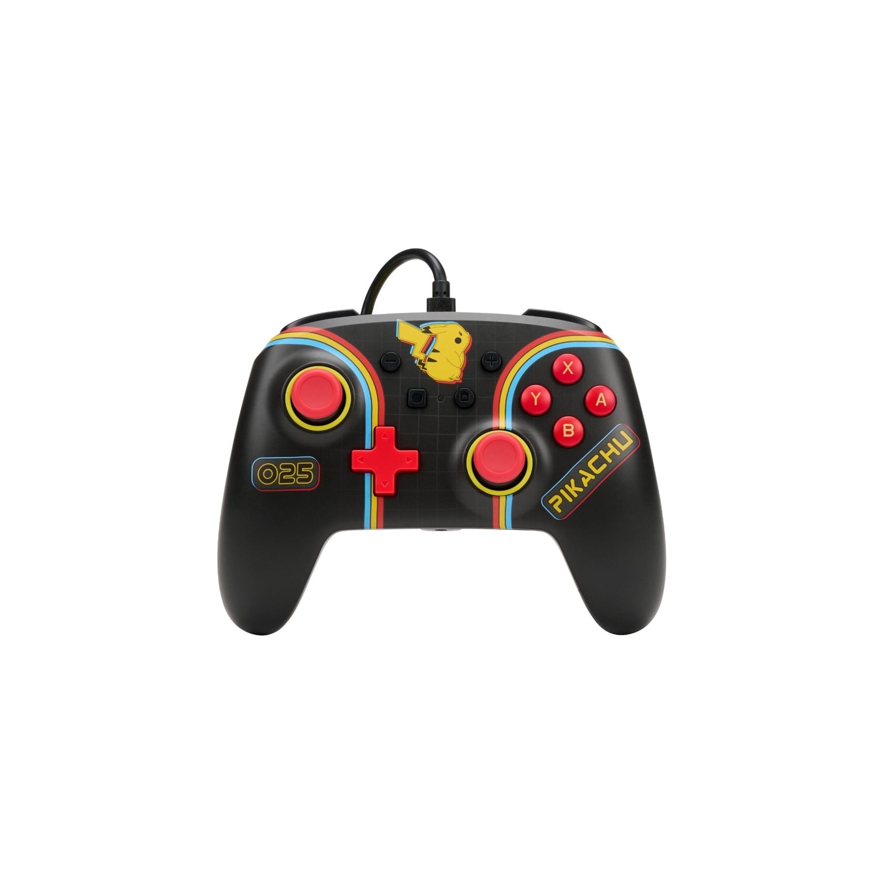 PowerA Enhanced Wired Controller for Nintendo Switch – Pokémon: Pikachu Arcade