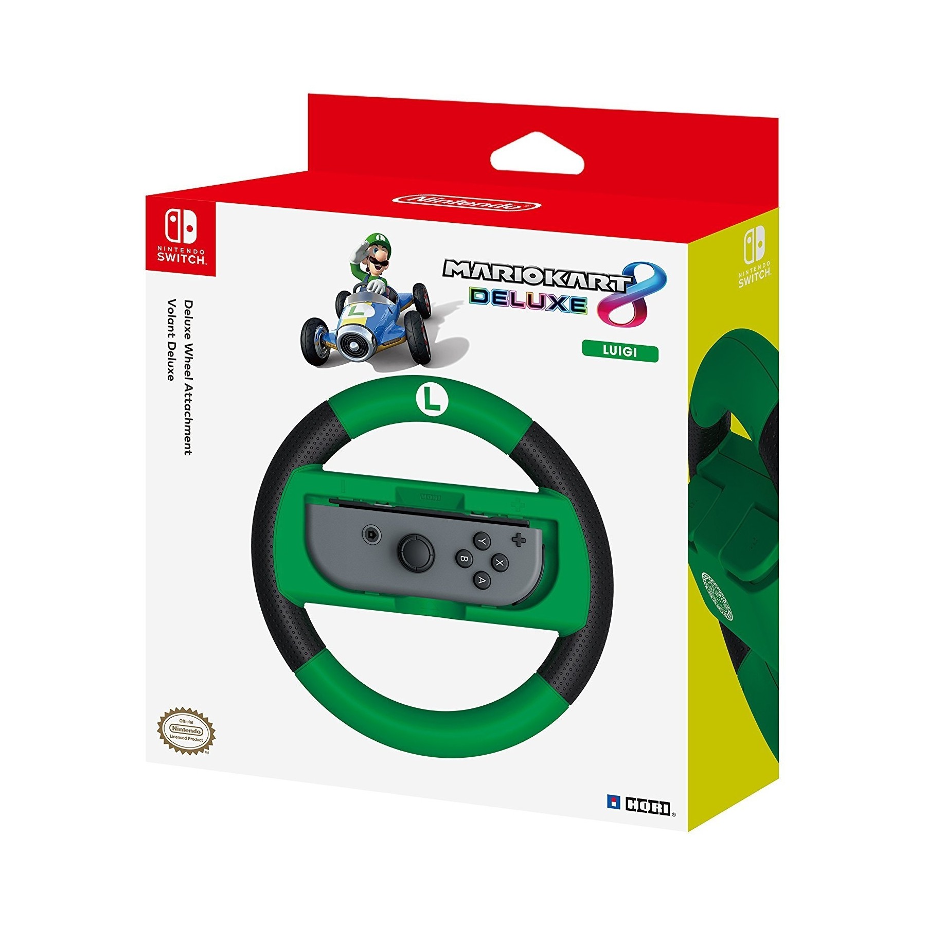 Mario Kart 8 Deluxe - Racing Wheel Controller (Luigi)