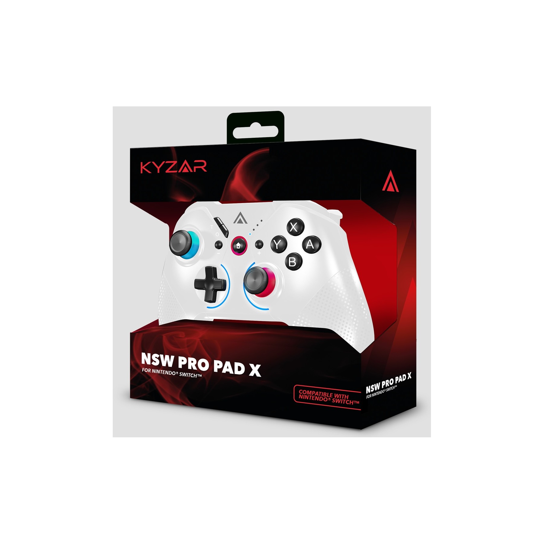 Kyzar Switch PRO Controller - White