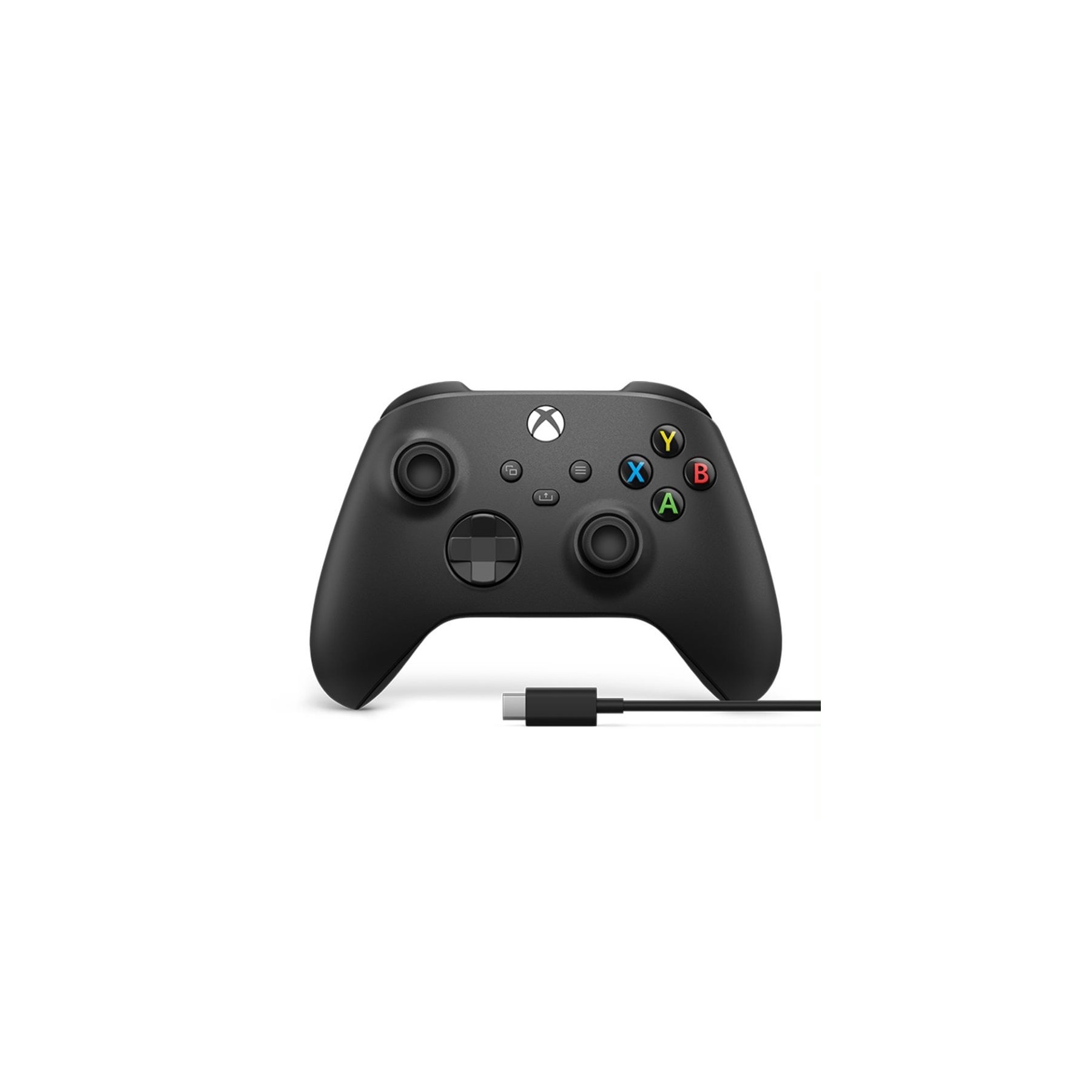 Microsoft Xbox X Wireless Controller Black + USB PC Cable