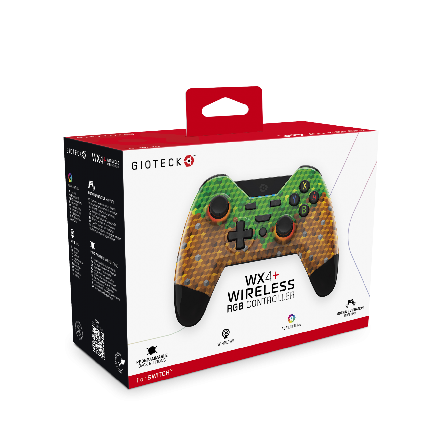 GIOTECK WX4+ Wireless RGB Controller