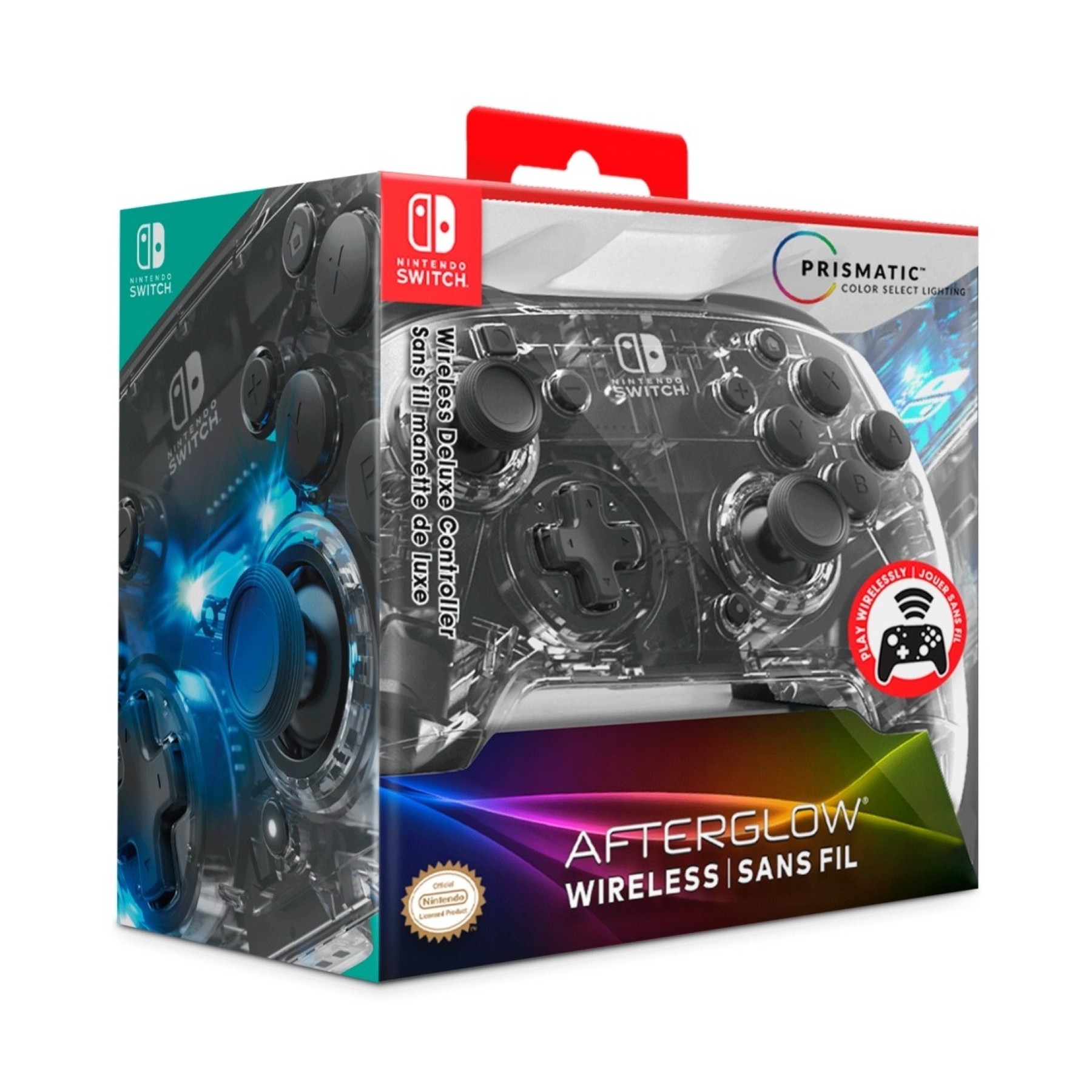 Nintendo Switch Wireless Deluxe Controller Afterflow + CTRL