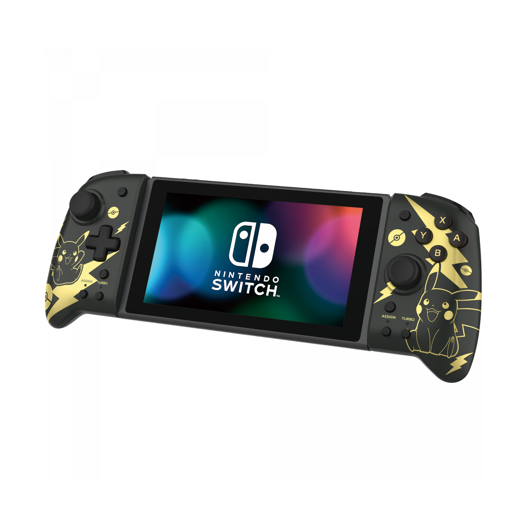 Hori Nintendo Switch Split Pad Pro (Pikachu Black Gold Edition)