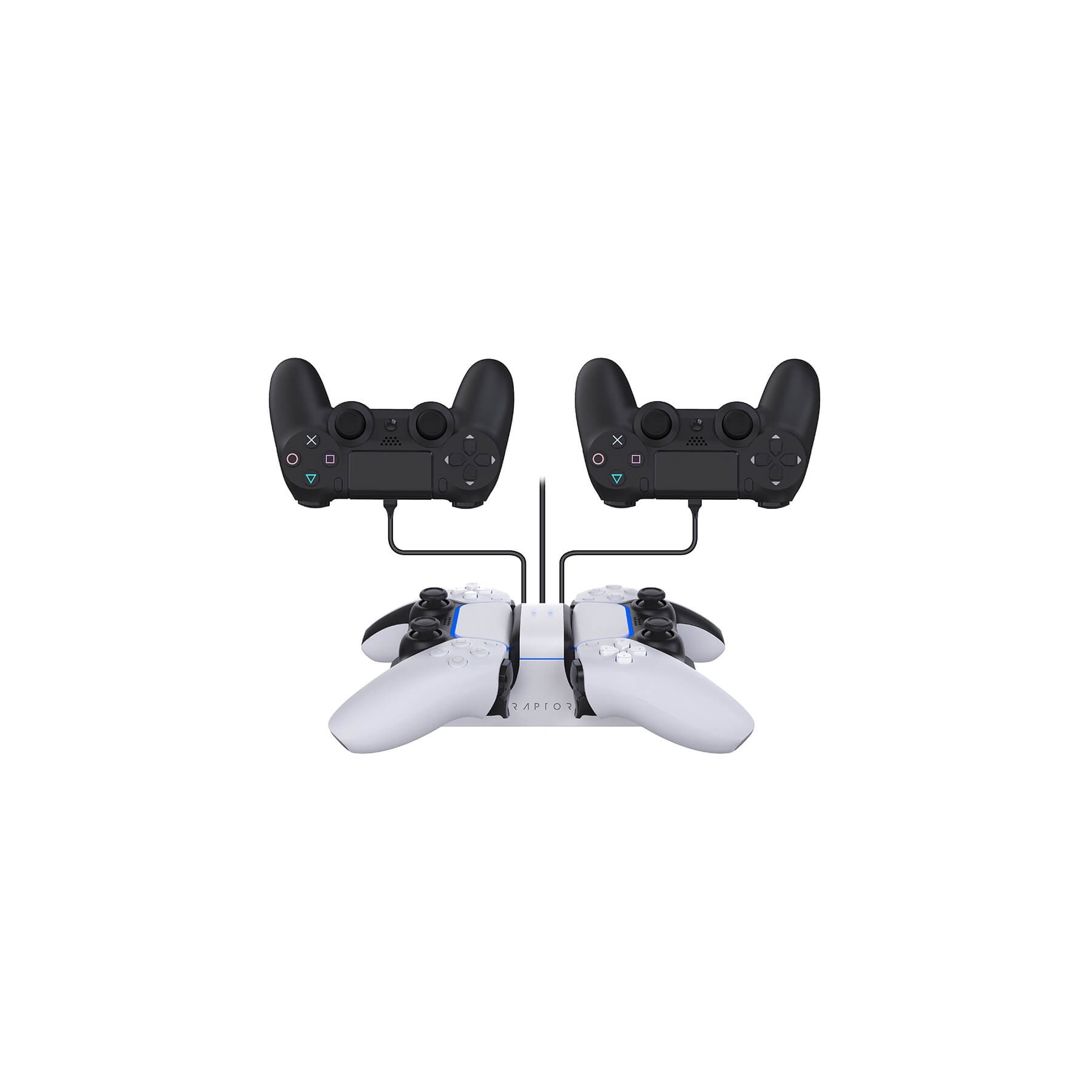 Raptor - Dual Charging Dock For Controllers PS5 / PS4