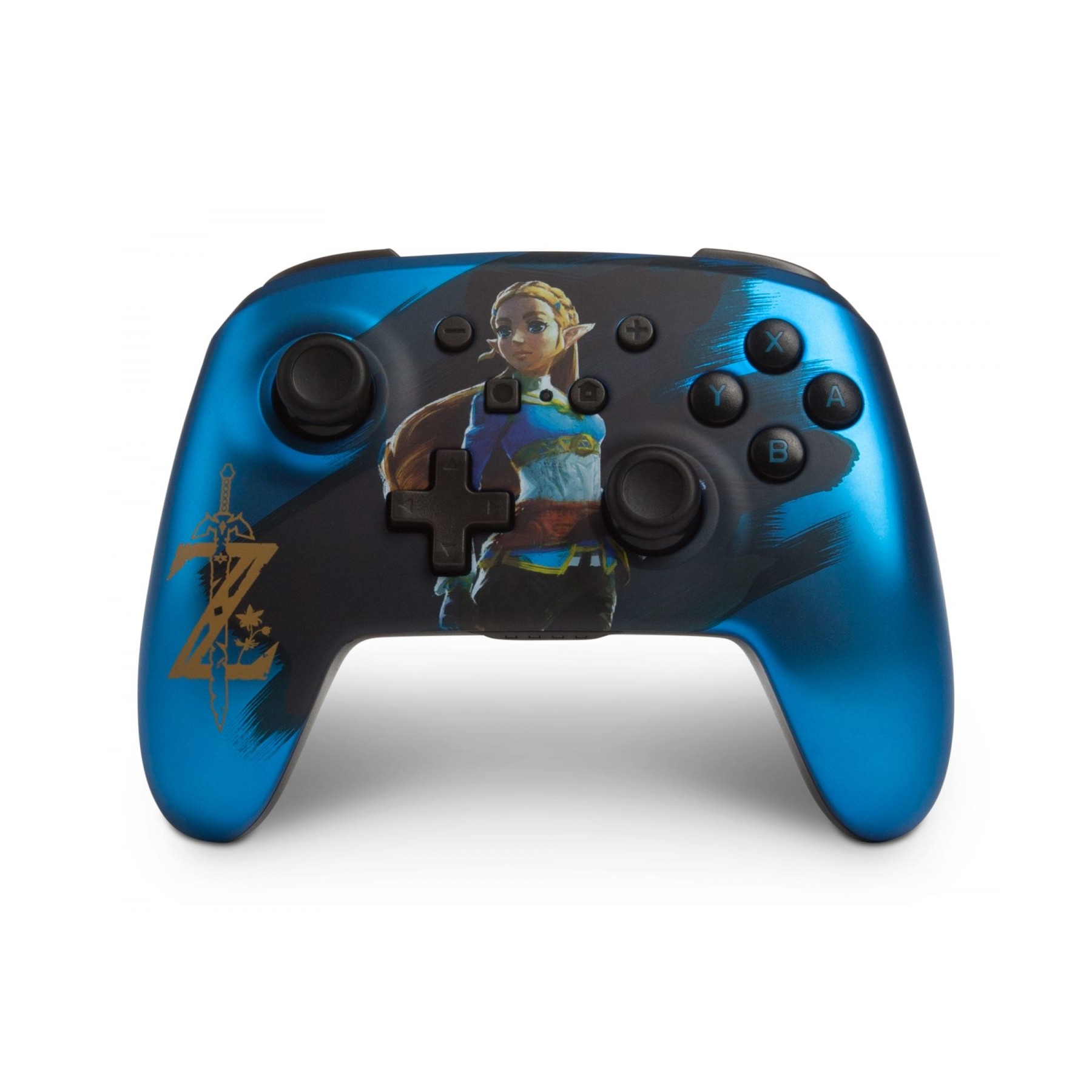 PowerA Nintendo Switch Enh Wireless Controller - Satin Chrome Zelda