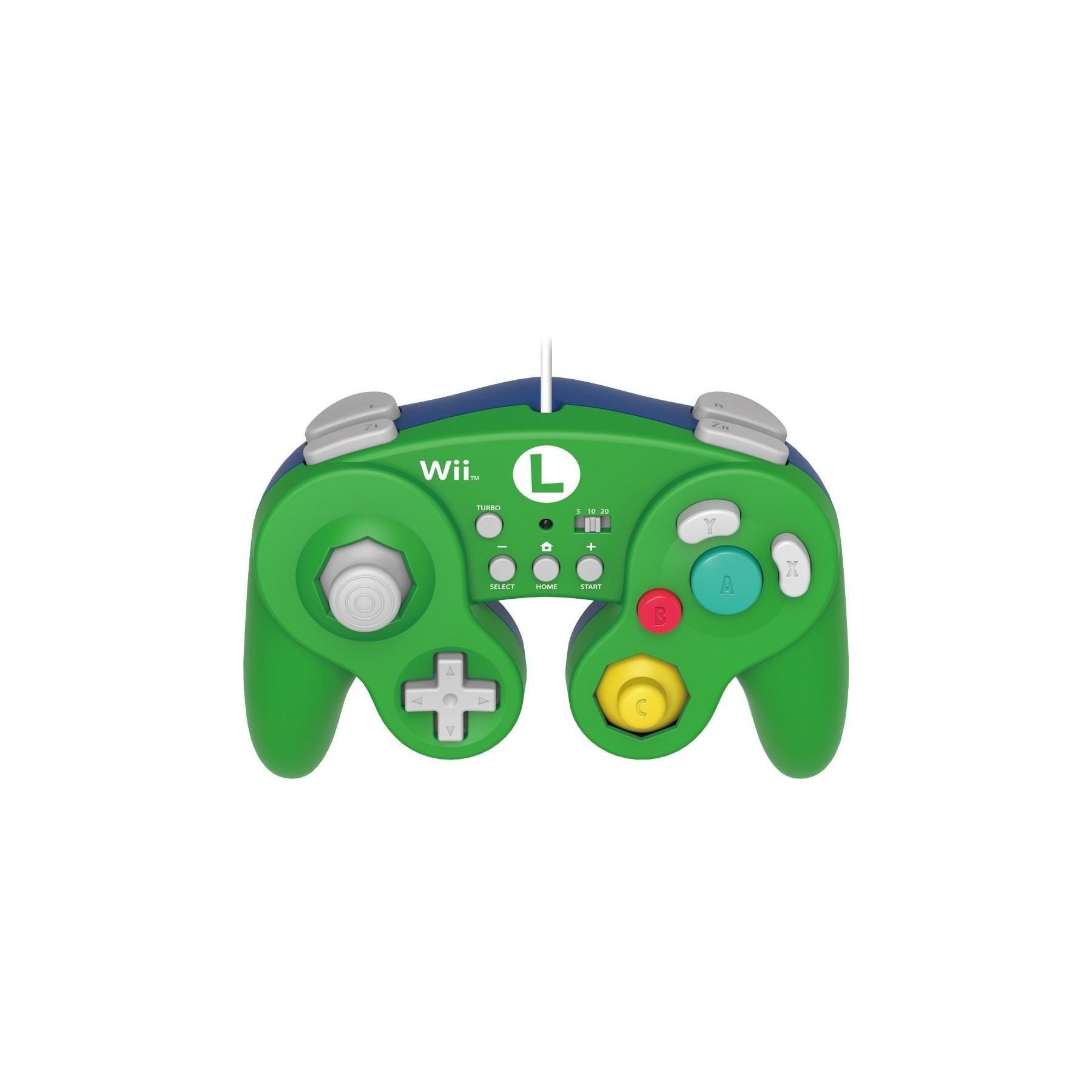 Nintendo Wii U Controller - HORI Battle Pad (Luigi Version)