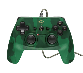 Mando Controlador Trust GXT 540C Yula Con Cable Gamepad- Camo Edition