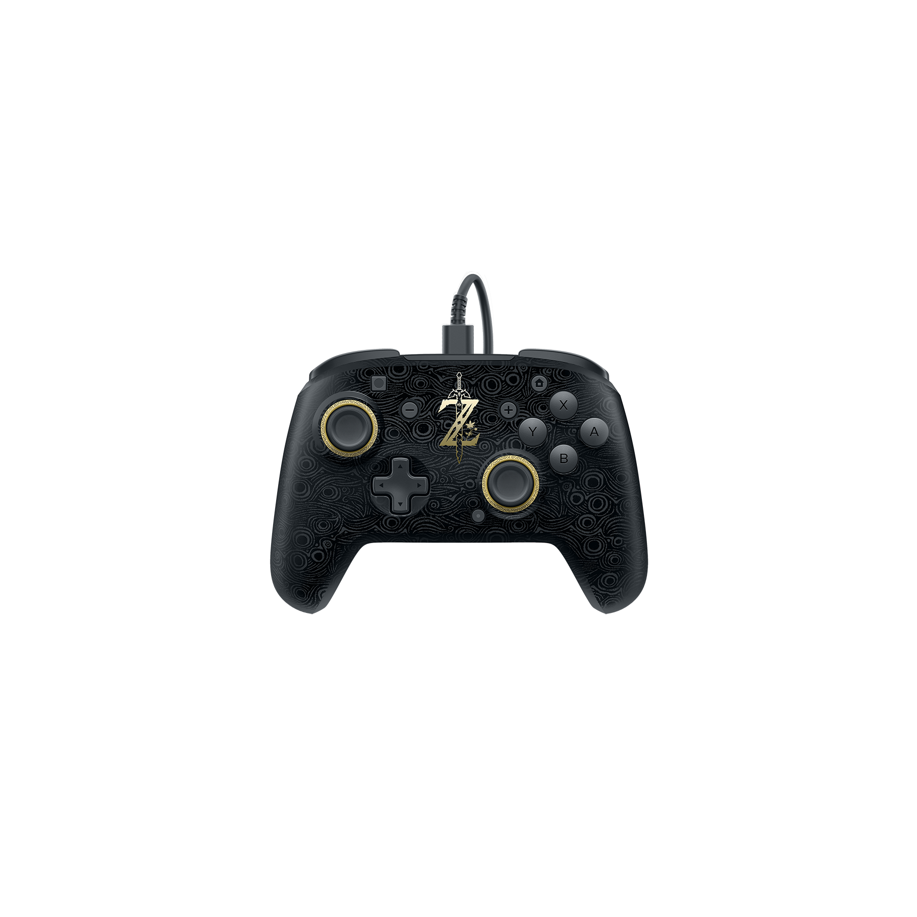 Switch Breath of Wild Faceoff Deluxe Wired Pro Controller