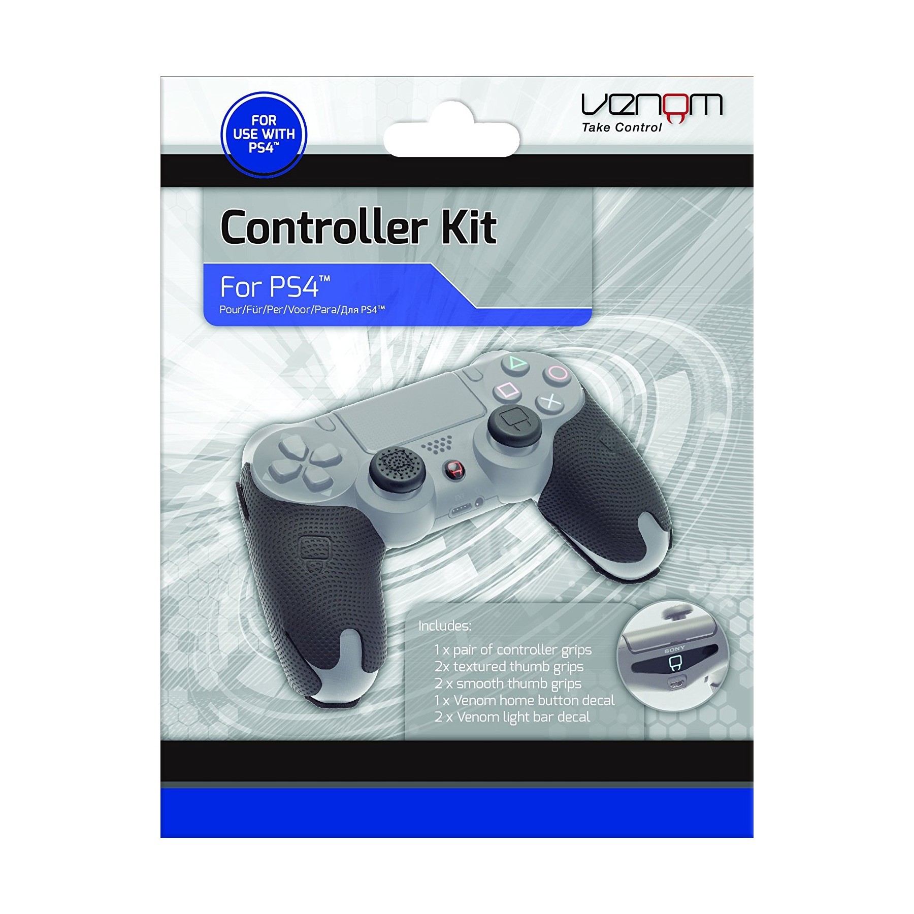 Venom Dual Shock 4 Controller Grip Kit (PS4)