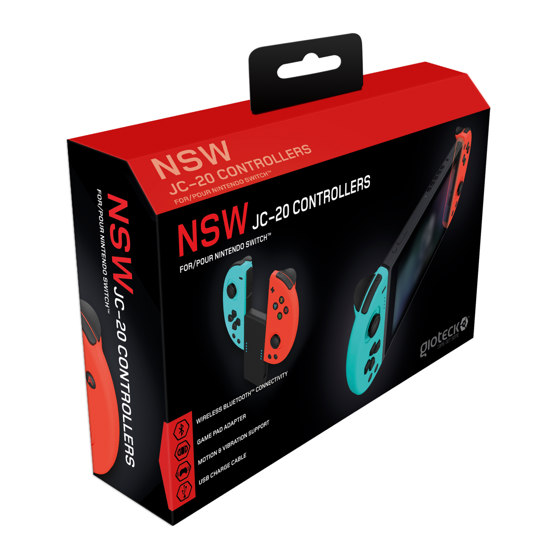 Gioteck Nintendo Switch JC-20 Controllers