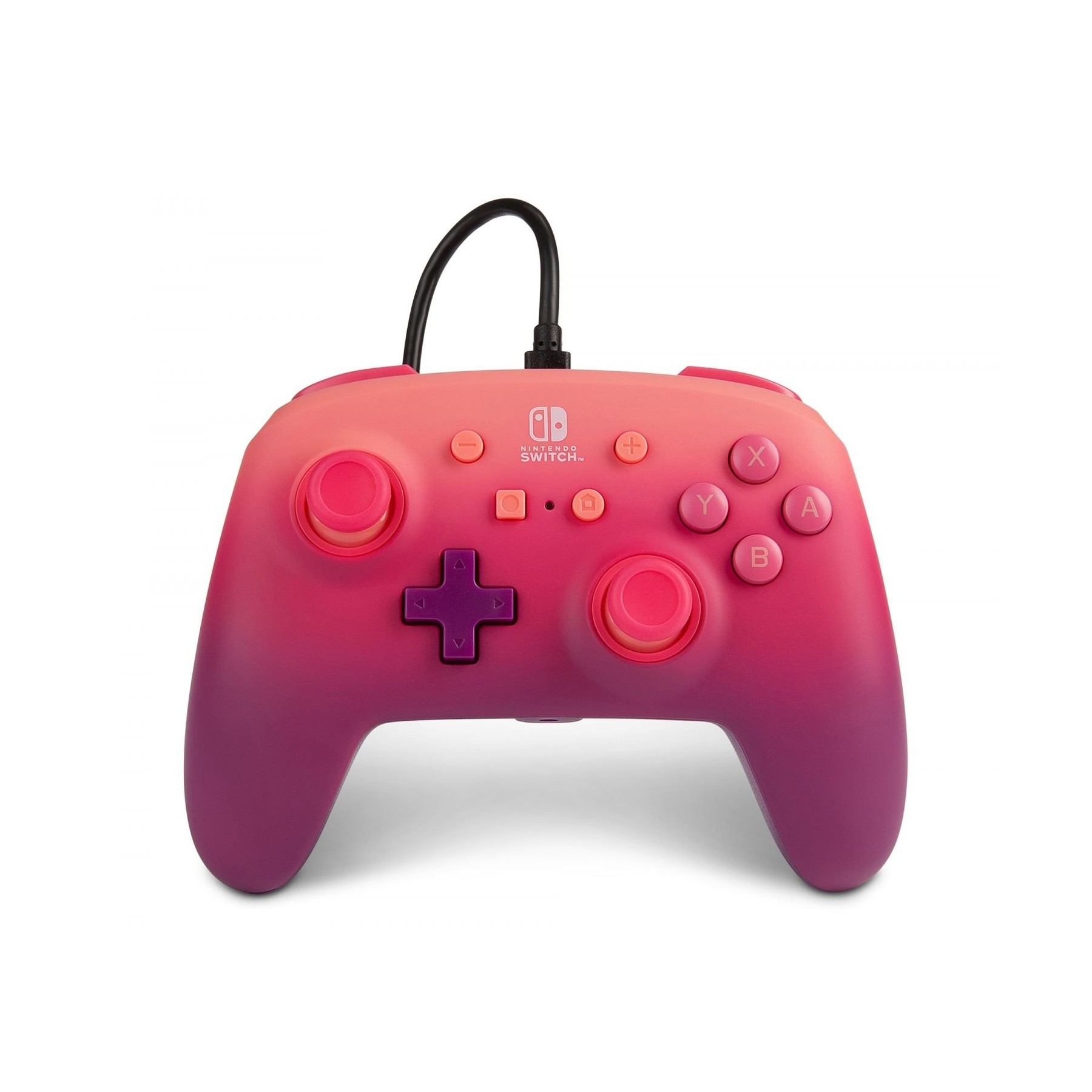 PowerA Nintendo Switch Enh Wired Controller - Fuchsia Fantasy