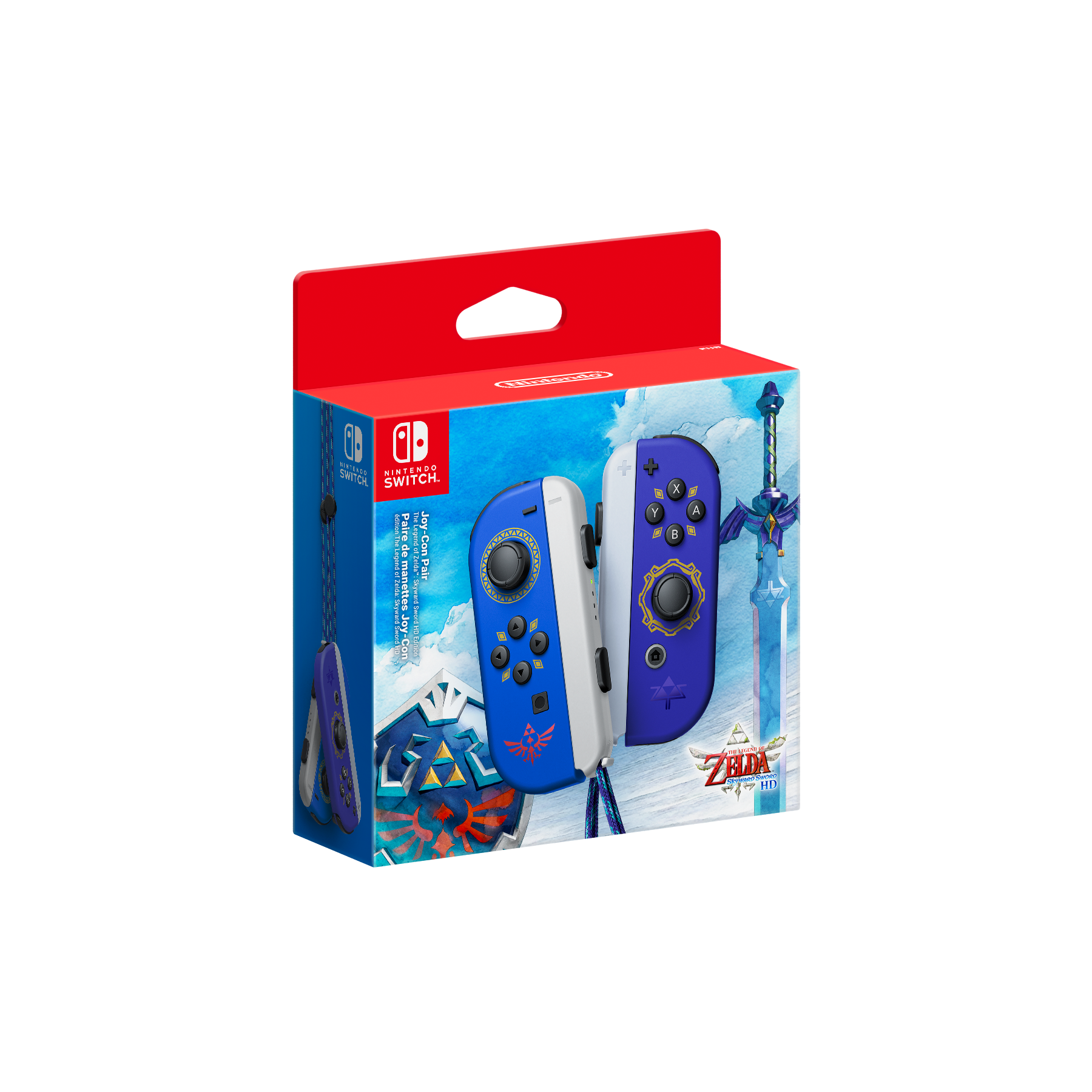 Nintendo Switch Joy-Con Controller Pair Blue Zelda Edition