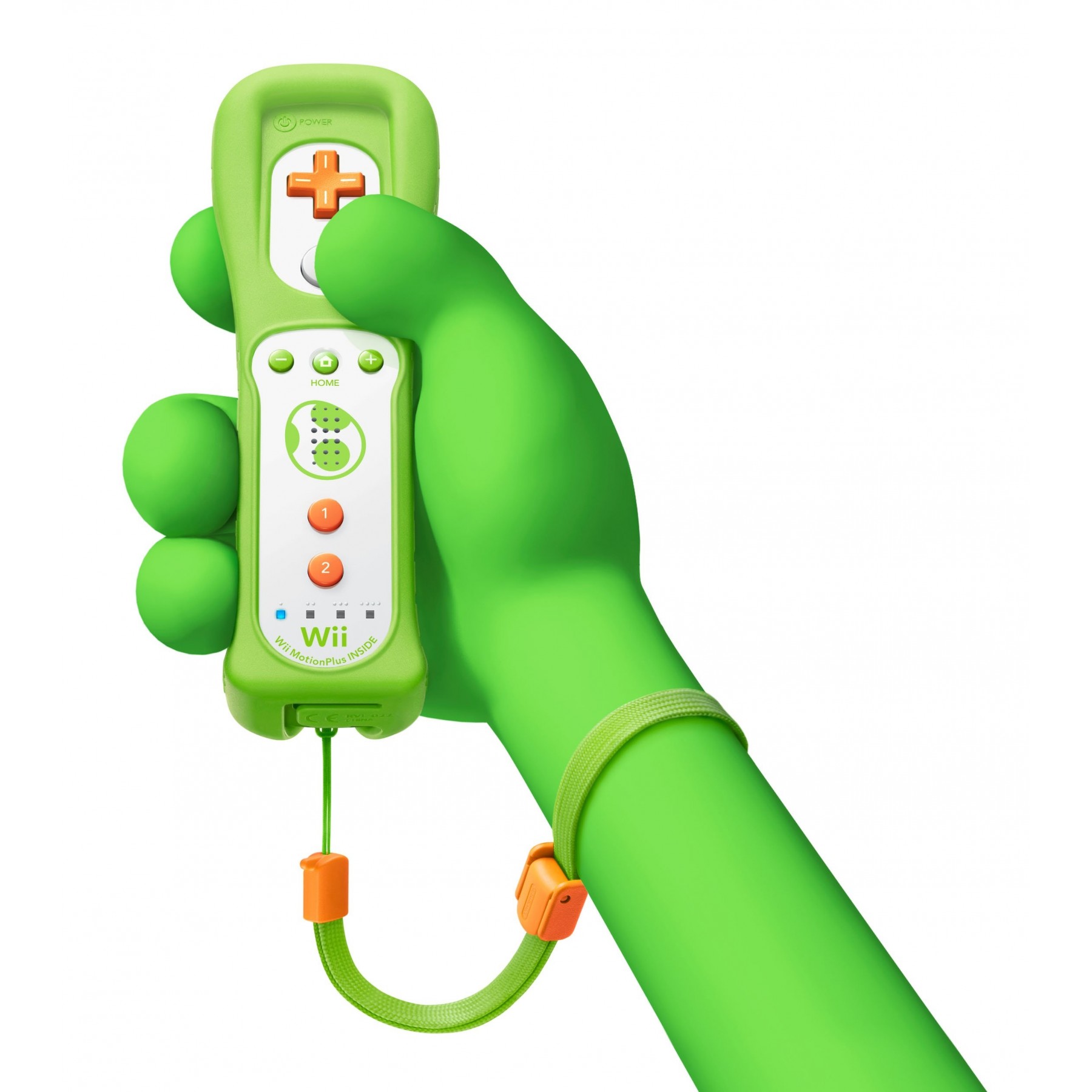 Wii U Remote Plus Yoshi Edition (For Wii and Wiiu)