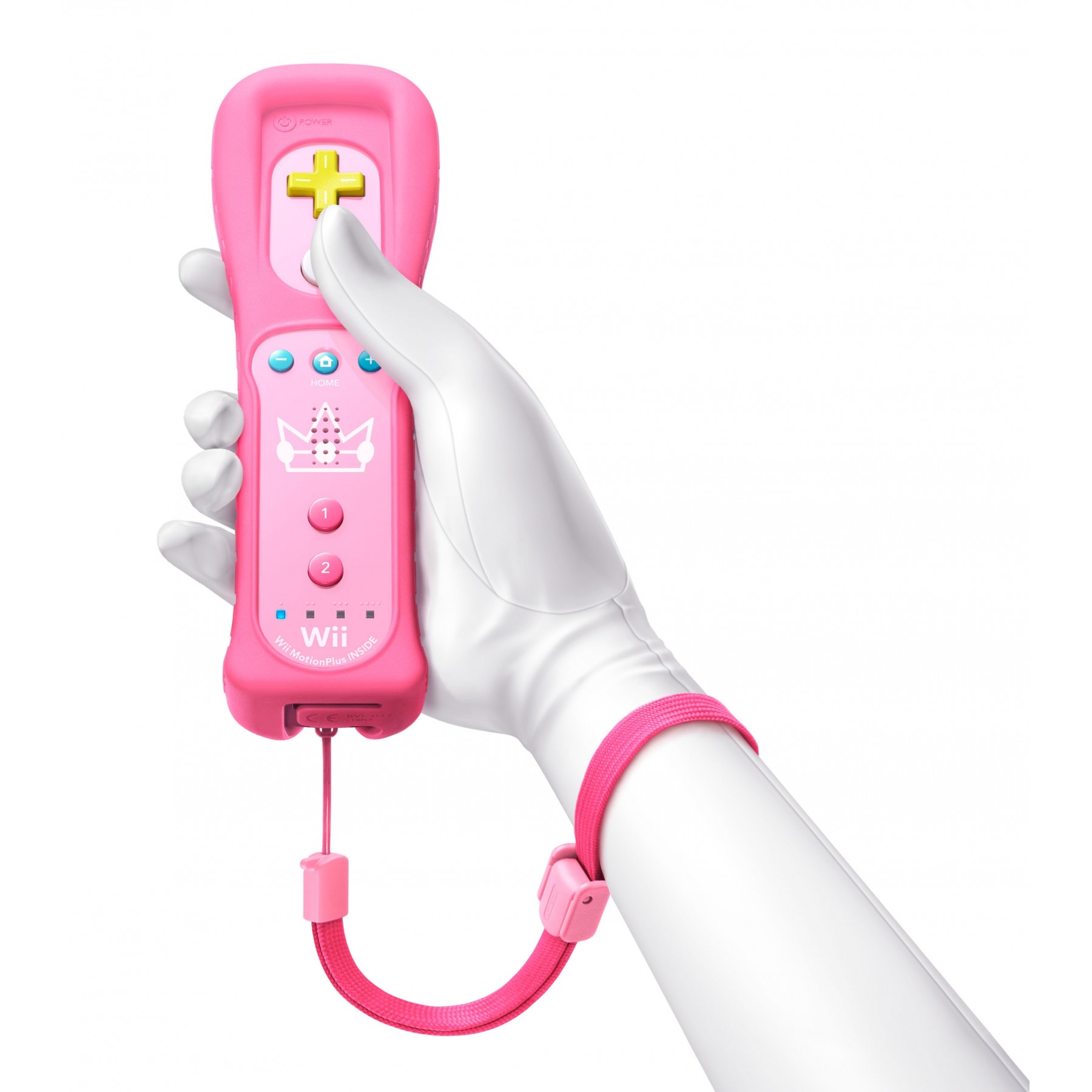 Wii U Remote Plus Peach Edition (For Wii and Wiiu)