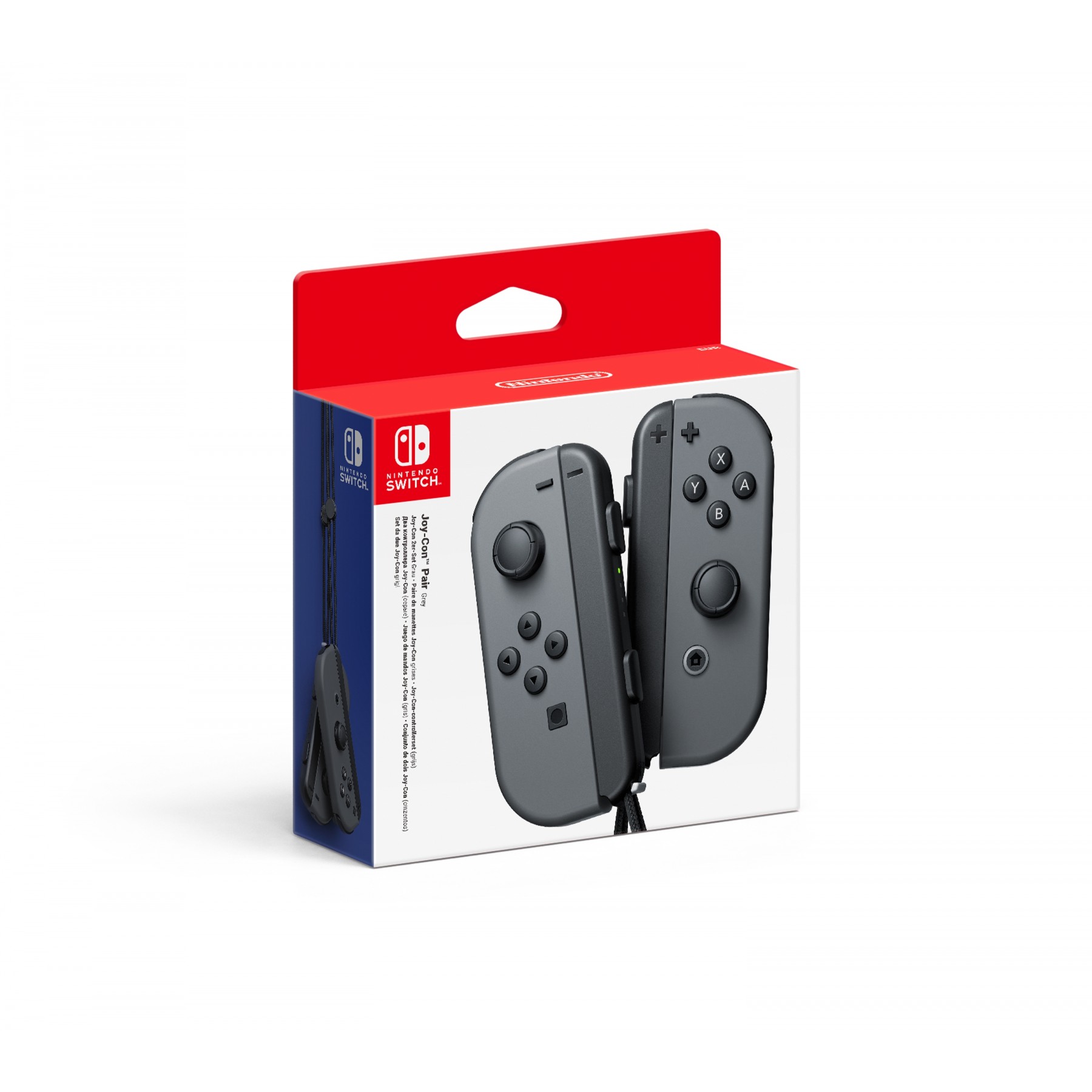 Nintendo Switch Joy-Con Controller Pair - Grey (L + R)