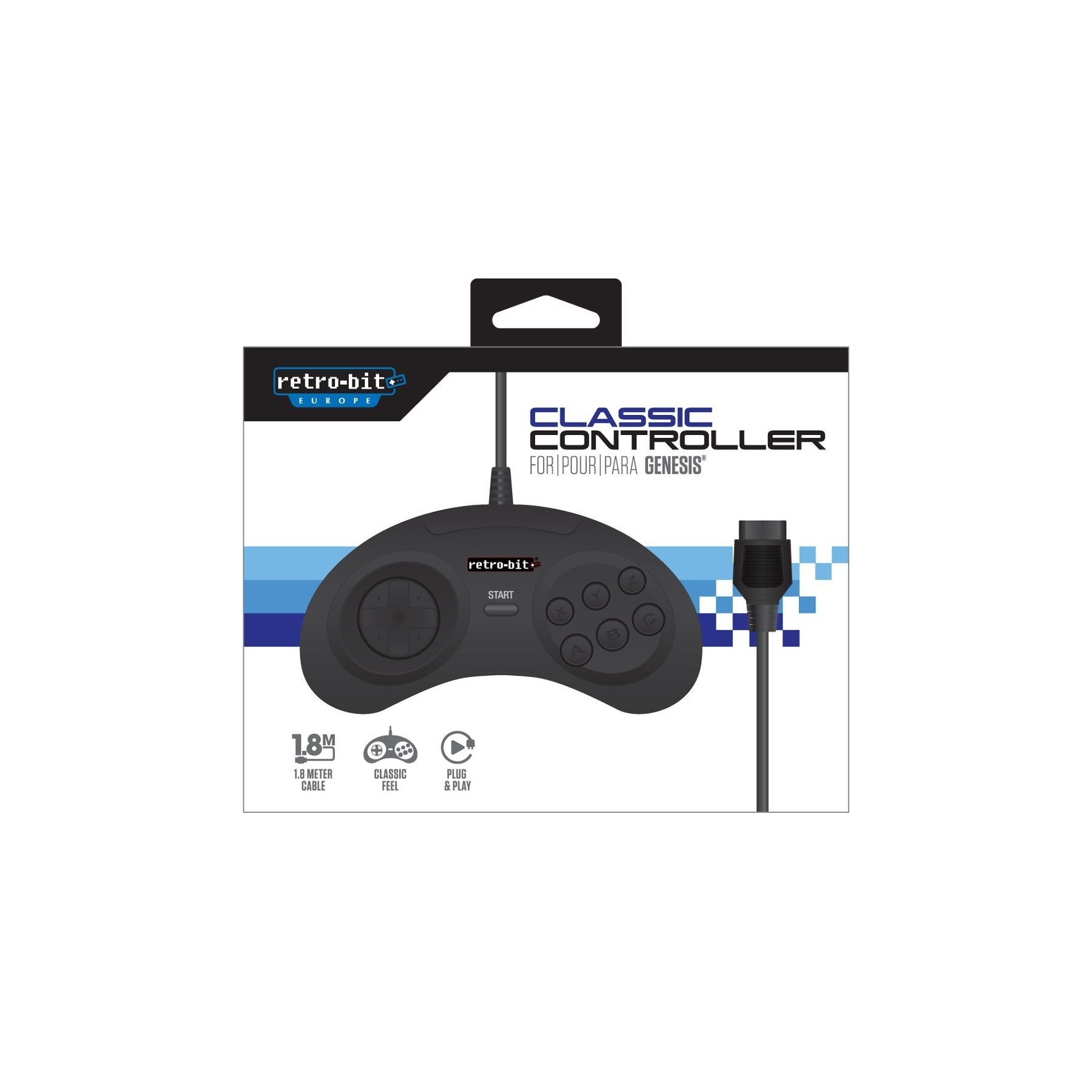 Mega Drive Classic Controller Retro-Bit