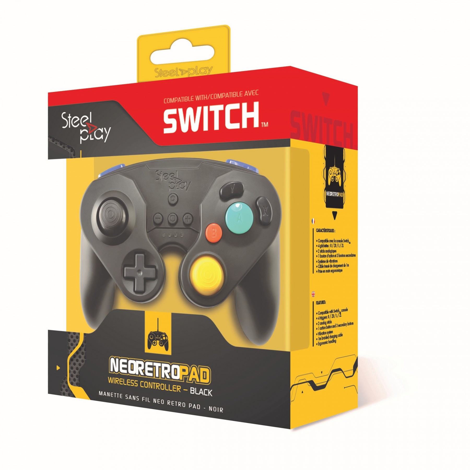 Steelplay - Gcube Wireless Controller (Black)