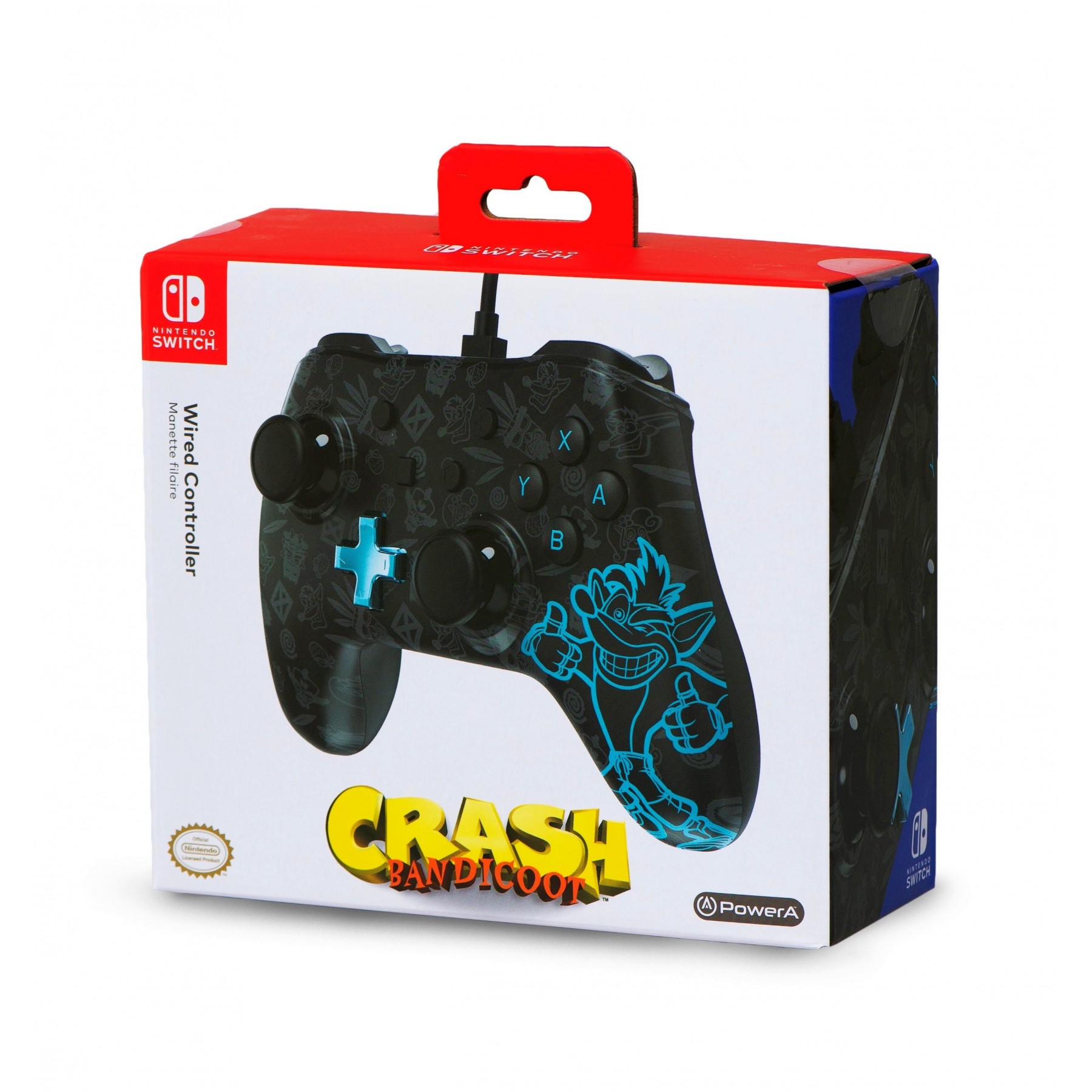PowerA Wired Controller - Crash Bandicoot