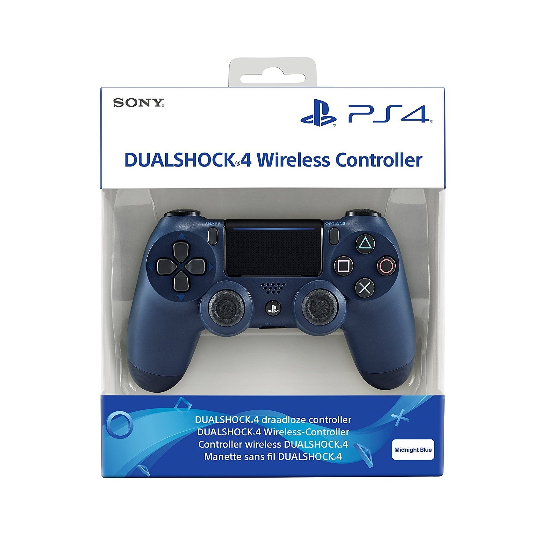 Sony PlayStation DualShock 4 Controller  Midnight Blue V2
