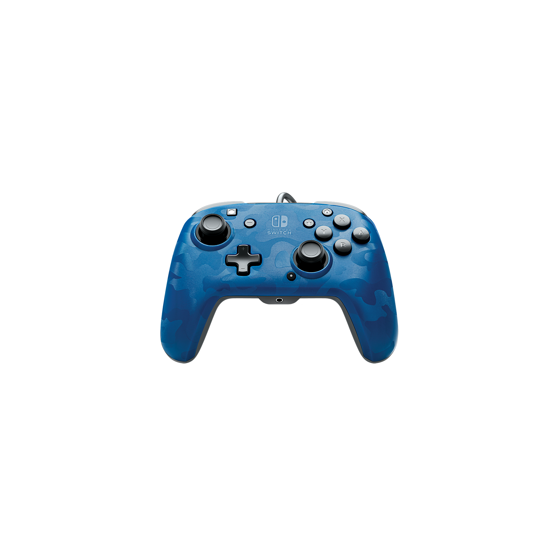 PDP Face-off Deluxe Switch Controller + Audio (Camo Blue)