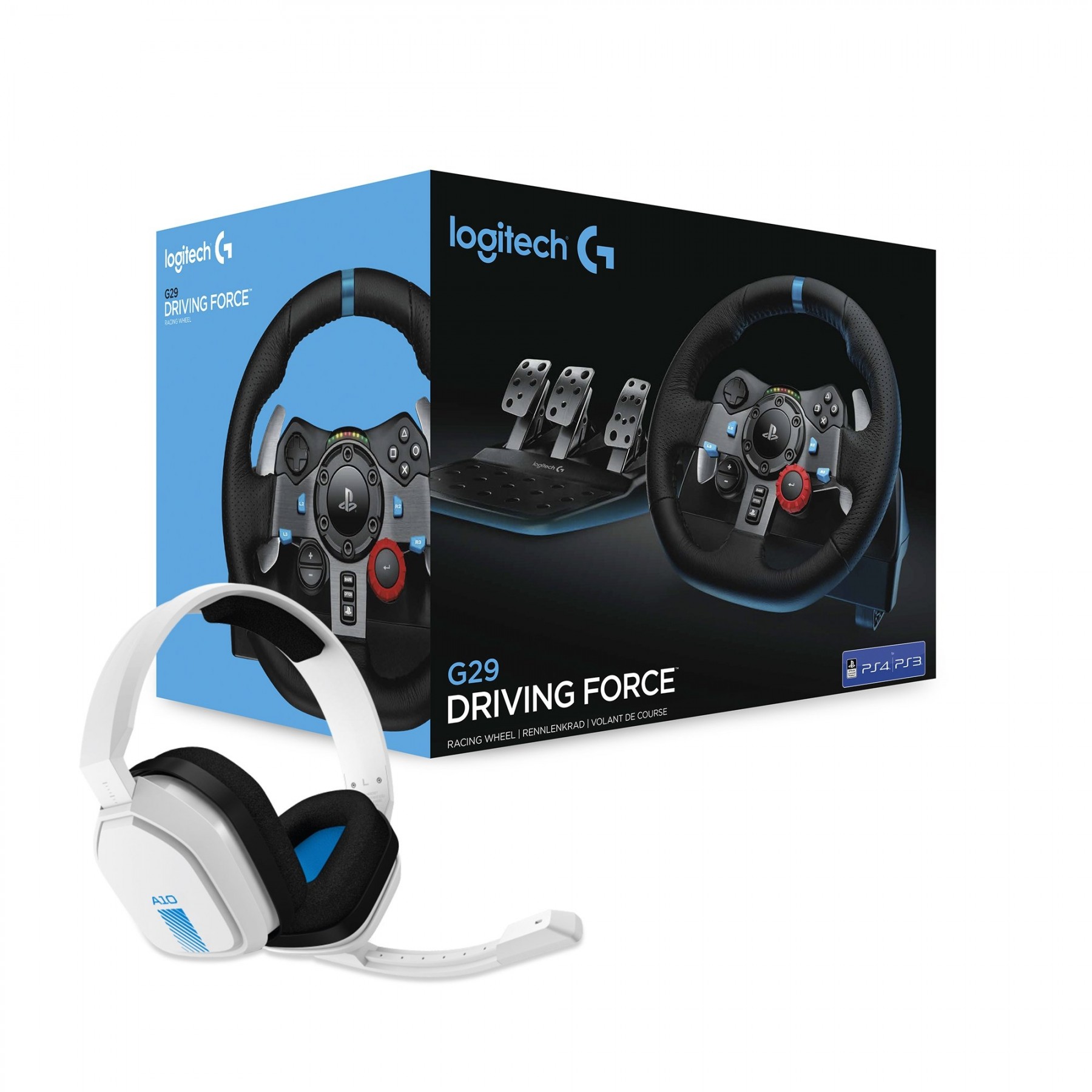 Logitech - G29 + Astro A10 Bundle