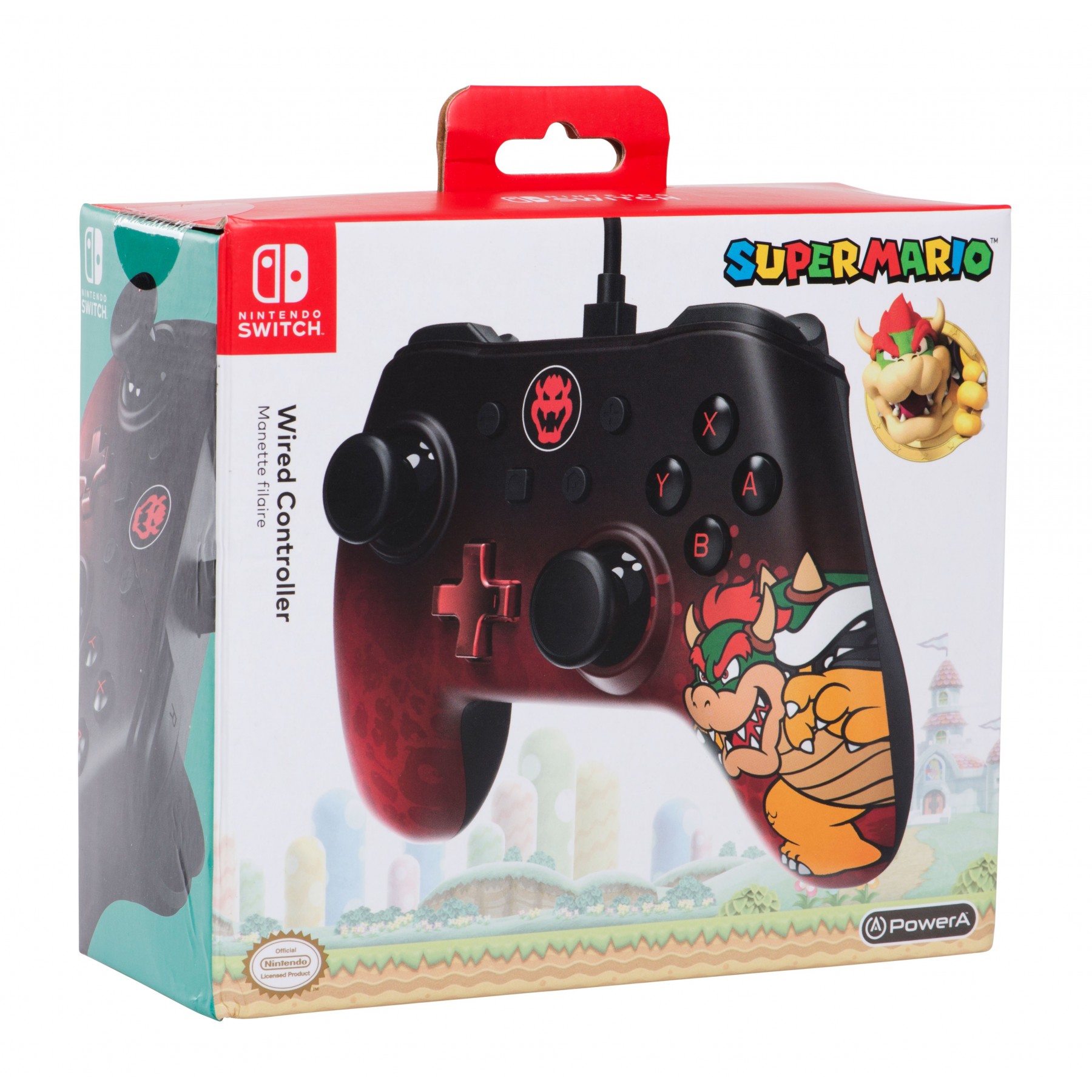 PowerA Wired Iconic Controller - Bowser