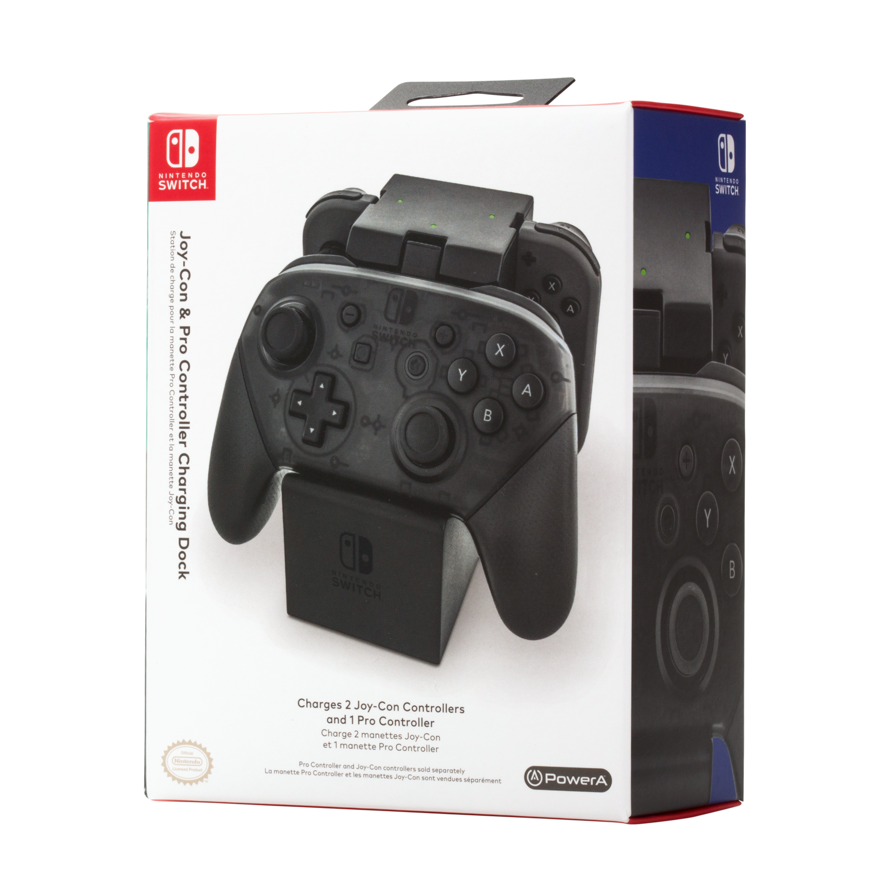 Nintendo Switch Joy-Con & Pro Controller Controlador Mando Charging Dock