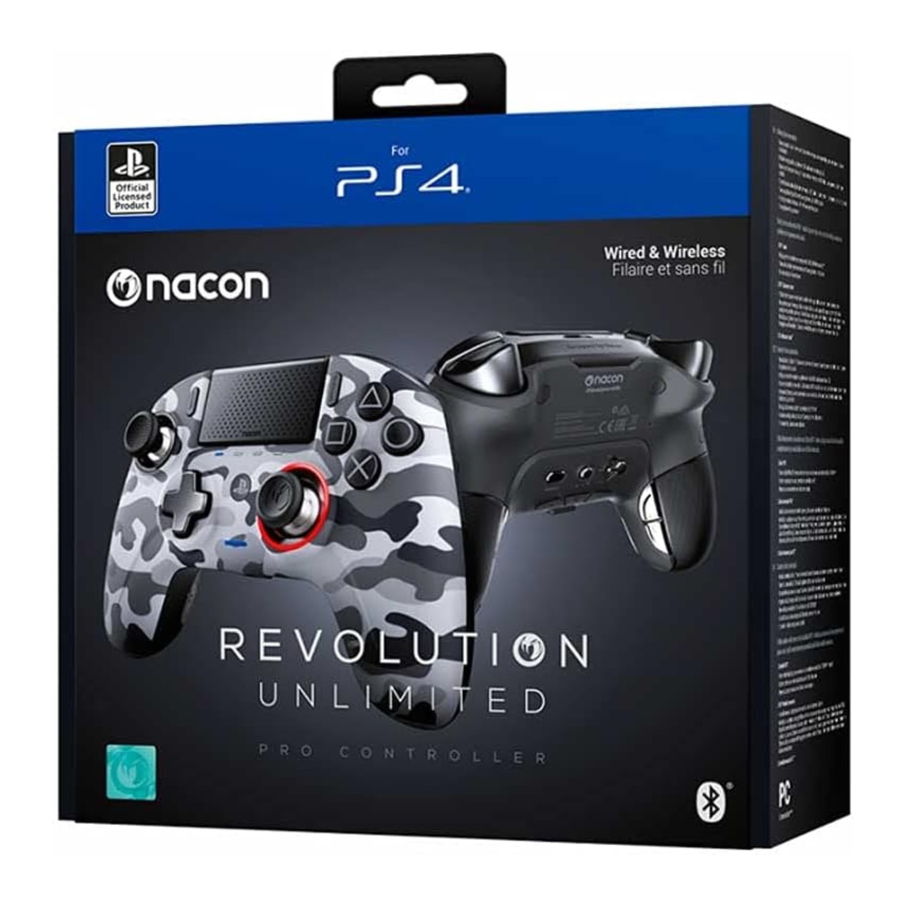 Nacon Wireless Revolution Unlimited Pro Controller Camo Grey (PS4)