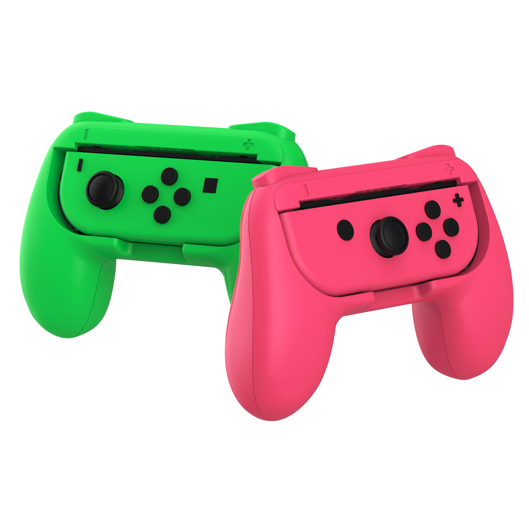 Subsonic Duo Control Grip Colorz - Pink & Green (Switch / Switch Lite / Switch Oled)
