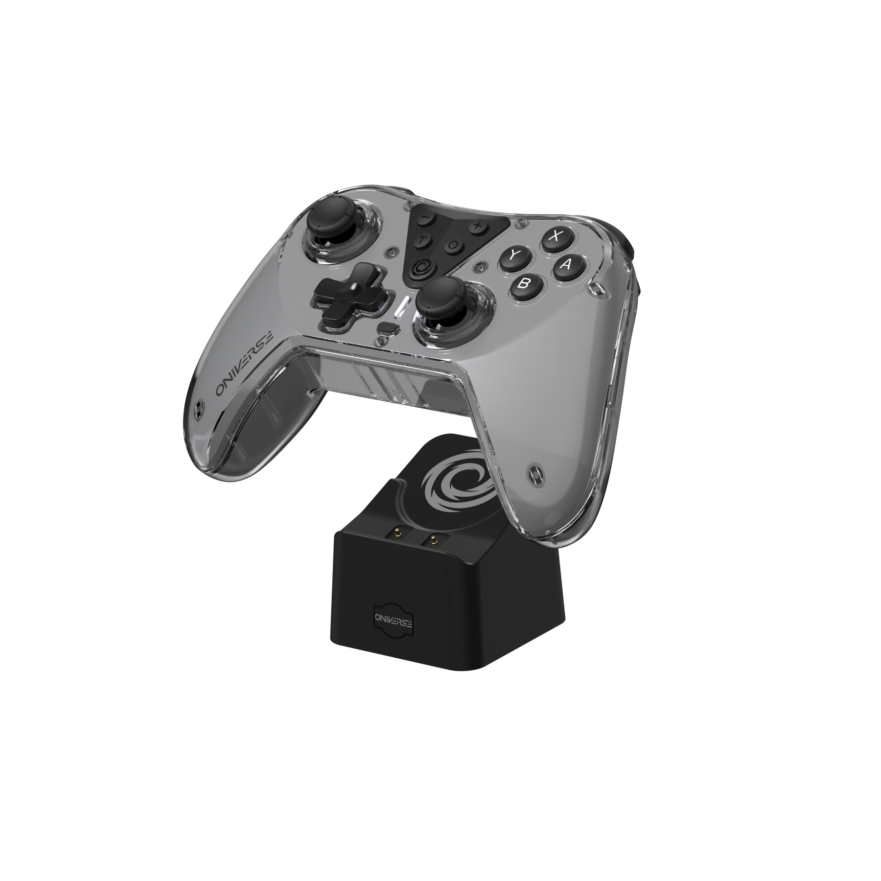 Nintendo Switch Oniverse Astralite Controller Wireless Smoked Black inkl. Charging Station