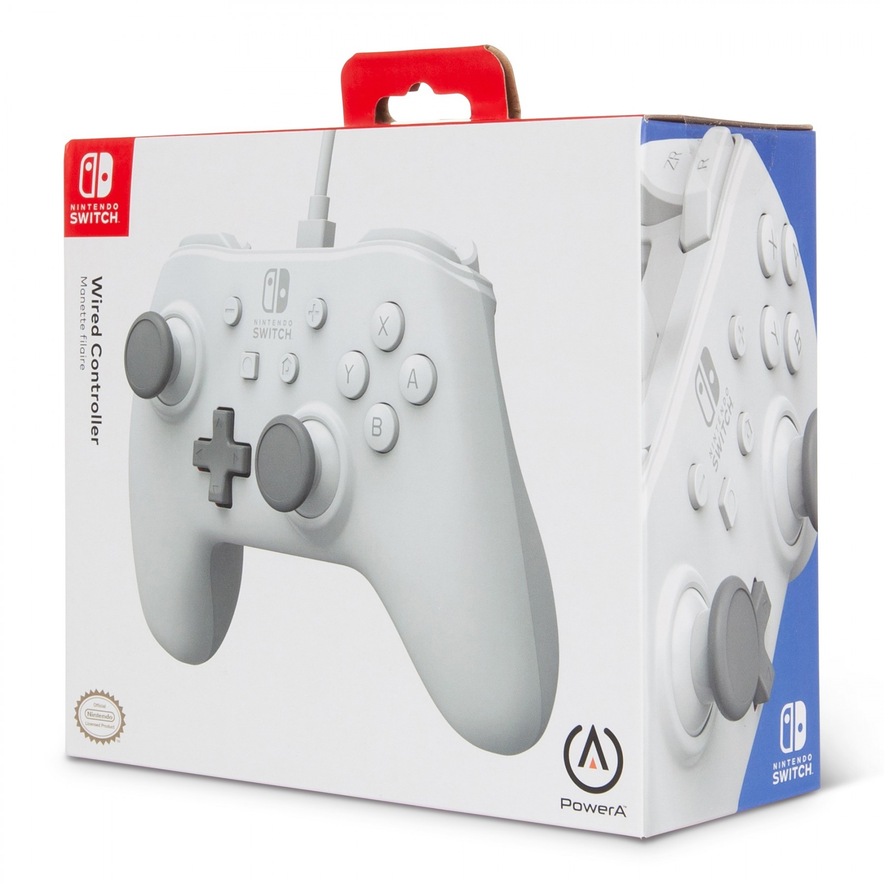 Mando Controlador PowerA Con Cable Controller - Blanco