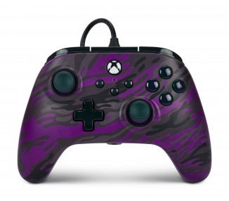 Mando Controlador PowerA Advantage Con Cable Controller - Xbox Series X/S - Purple Camo