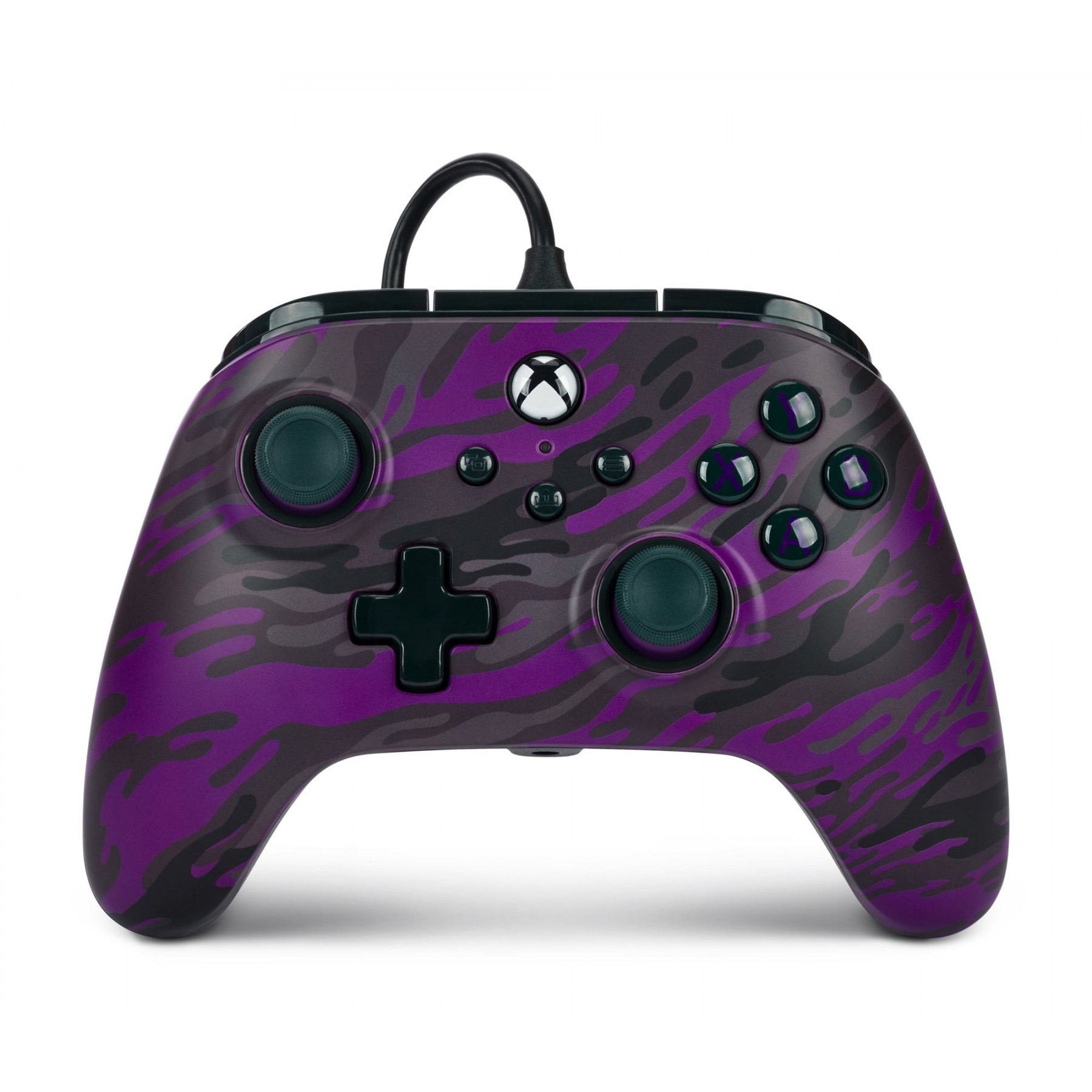 Mando Controlador PowerA Advantage Con Cable Controller - Xbox Series X/S - Purple Camo