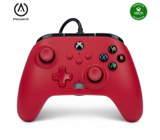 PowerA Enhanced Wired Controller - Xbox Series X/S - Artisan Red