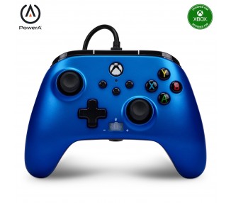 Mando Controlador PowerA Enhanced Con Cable Controller - Xbox Series X/S - Sapphire Fade