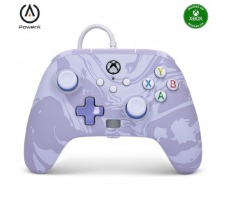 PowerA Enhanced Wired Controller - Xbox Series X/S - Lavender Swirl