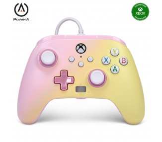 Mando Controlador PowerA Enhanced Con Cable Controller - Xbox Series X/S - Pink Lemonade