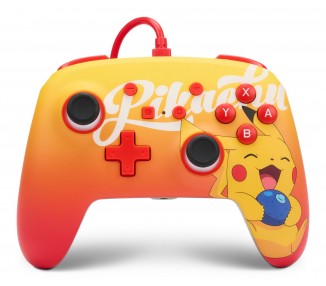 Mando Controlador PowerA NSW ENH Con Cable Controller - Oran Berry Pikachu