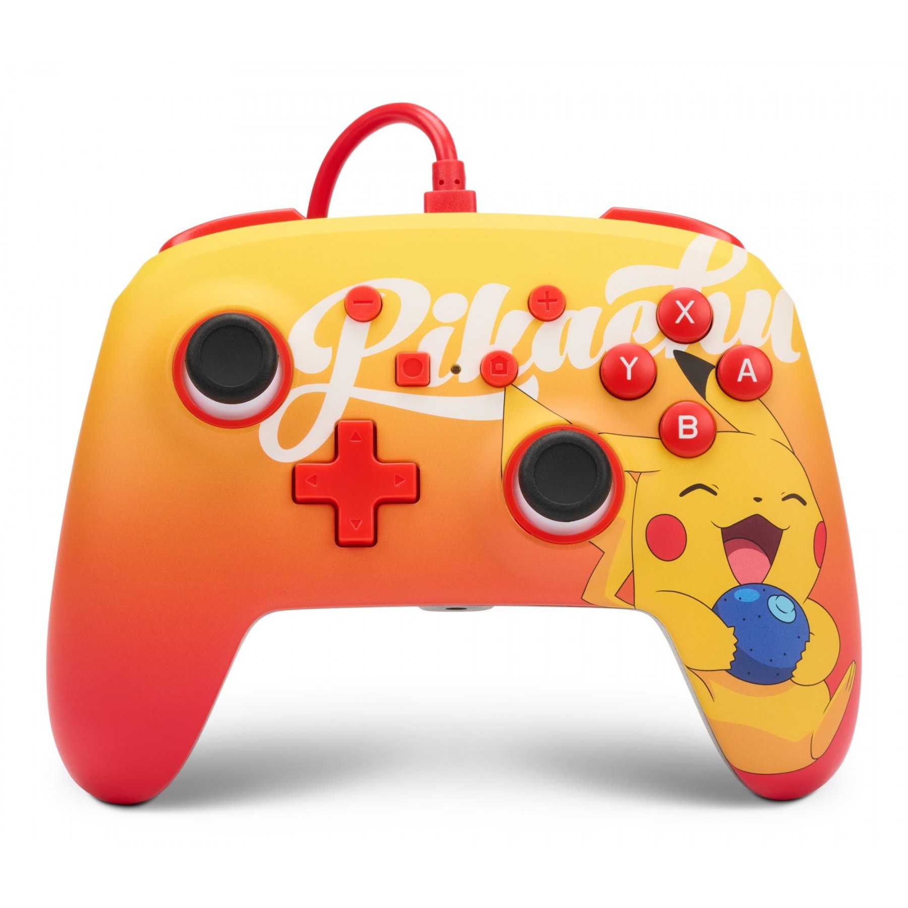 Mando Controlador PowerA NSW ENH Con Cable Controller - Oran Berry Pikachu