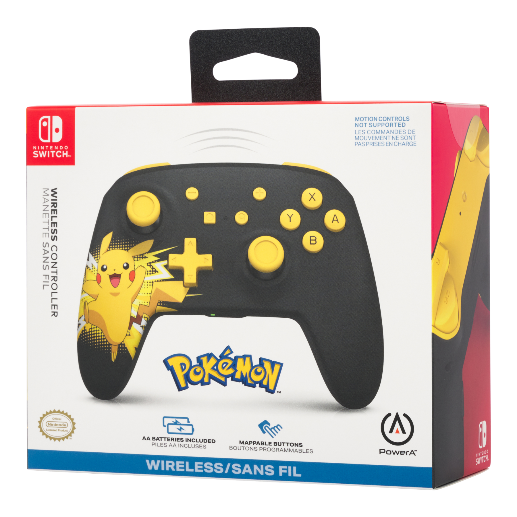 Mando Controlador PowerA Inalambrico Controller - Pikachu Ecstatic