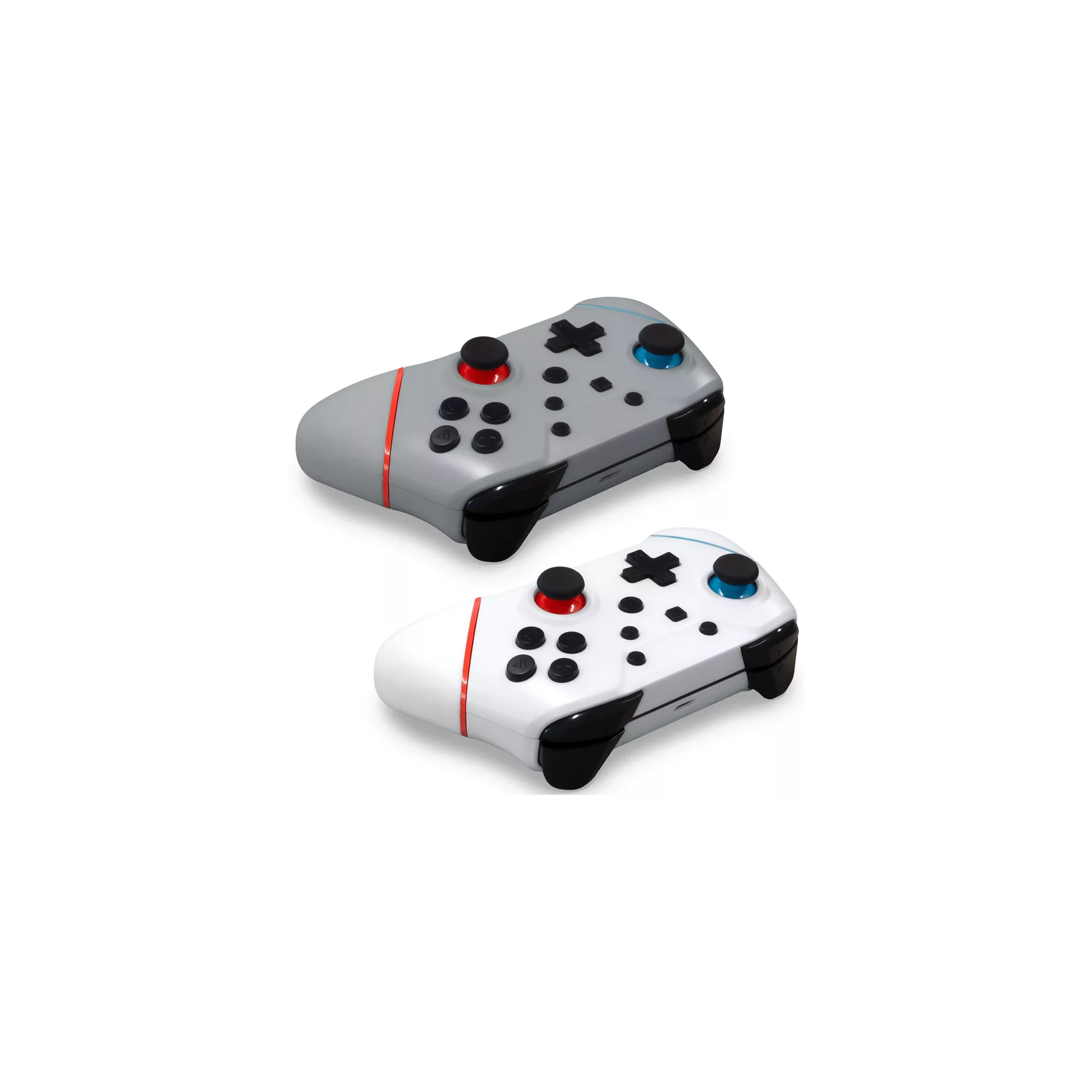 Mando Controlador Hyperkin Nuchamp Inalambrico Controller - Switch/Oled (2in1 Pack) (Blanco, Wizard Silver)