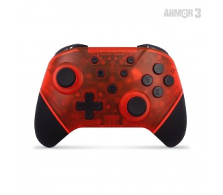 Mando Controlador Hyperkin Nuchamp Inalambrico  Controller Red Led - Switch