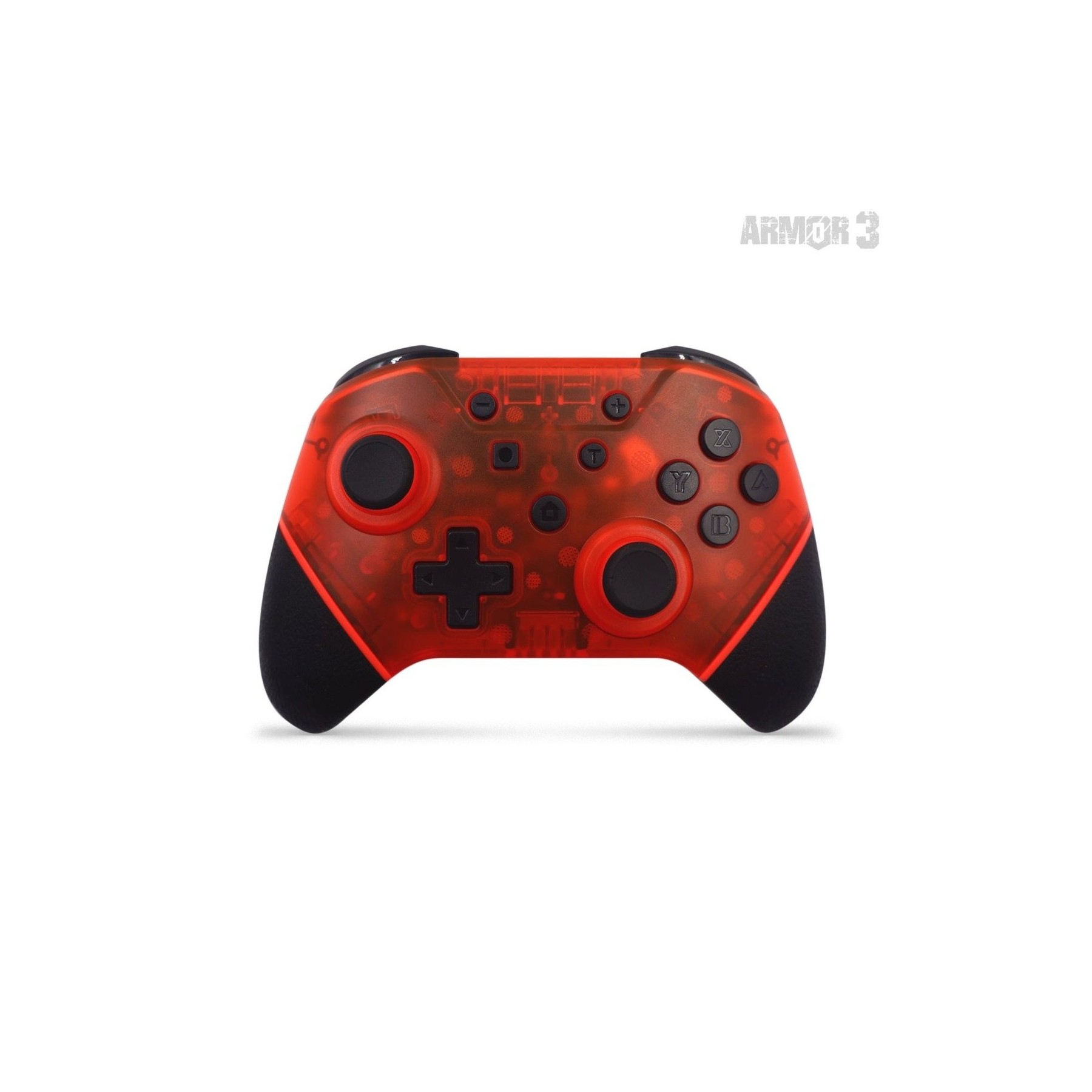 Mando Controlador Hyperkin Nuchamp Inalambrico  Controller Red Led - Switch